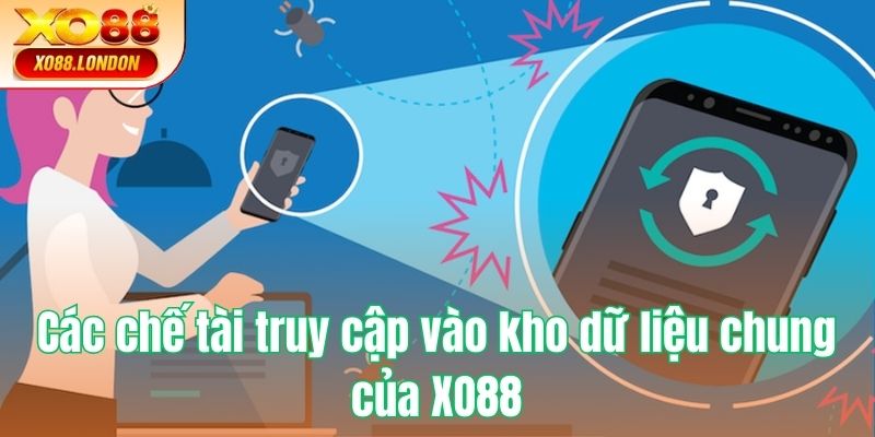 Các chế tài truy cập vào kho dữ liệu chung của XO88