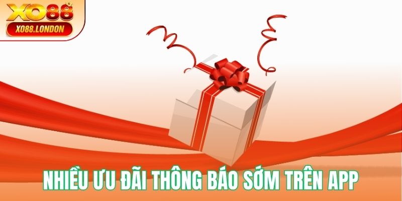 Nhiều quà tặng cập nhật ngay trên ứng dụng